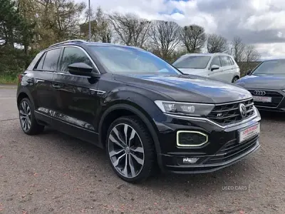 Used VW T-Roc R-line 115 HP (84 kW) 2019 Black SUV