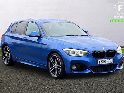 Used BMW 118 Efficient Dynamics 136 HP (100 kW) 2018 Blue Hatchback