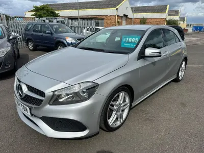 Used Mercedes A200 Executive 136 HP (100 kW) 2017 Silver Hatchback