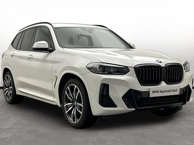 White Used 2022 BMW X3 M Sport SUV | £33,250 (Fair price)