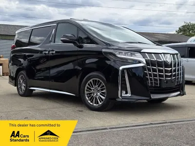 Used Toyota Alphard 300 HP (220 kW) 2020 Black MPV