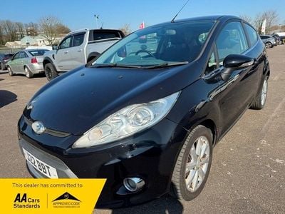 Used Ford Fiesta Zetec 2009 Black Hatchback