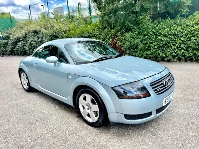 Used Audi TT 225 HP (165 kW) 2001 Blue Coupe