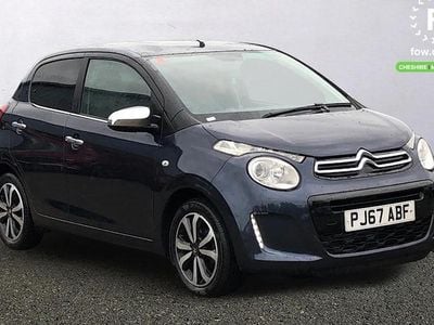 Used Citroën C1 Flair 68 HP (50 kW) 2017 Blue Hatchback