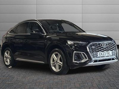 Used Audi Q5 S-Line 204 HP (150 kW) 2023 Mythos black SUV