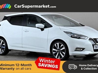 White Used 2022 Nissan Micra Tekna Hatchback | £11,197 (Fair price)