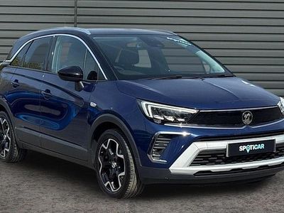 Used Vauxhall Crossland SRi 83 HP (61 kW) 2021 Blue SUV