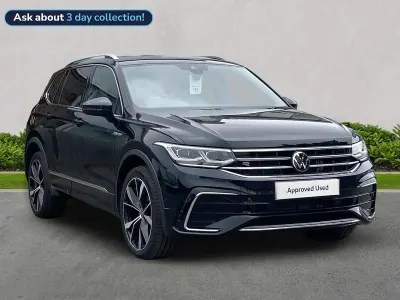 Used VW Tiguan Allspace R-line 150 HP (110 kW) 2025 Black SUV