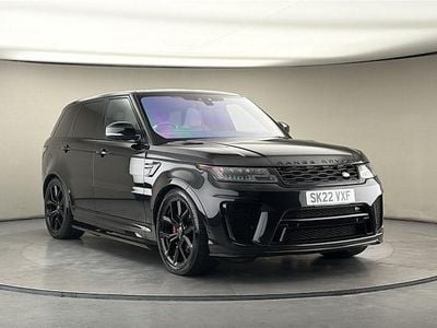 Used Land Rover Range Rover Sport SVR 575 HP (422 kW) 2021 Santorini black SUV