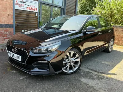 Used Hyundai i30 N Line 140 HP (102 kW) 2019 Black Hatchback
