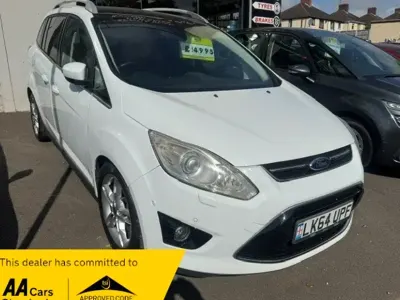 Used Ford Grand C-Max Titanium X 125 HP (91 kW) 2014 White MPV