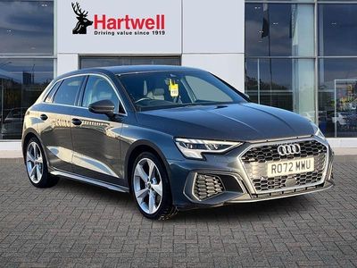 Pearl daytona grey Used 2022 Audi A3 Sportback S-Line Hatchback | £19,299 (Fair price)