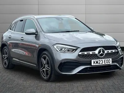Used Mercedes GLA200 AMG Line Premium 163 HP (119 kW) 2023 Mountain grey SUV
