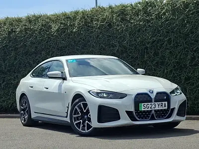 Used BMW i4 M Sport 250 kW (340 HP) 2023 White Sedan