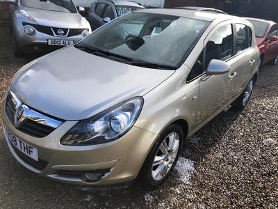 Gold Used 2008 Vauxhall Corsa Design Edition Hatchback | £1,995 (Super price)