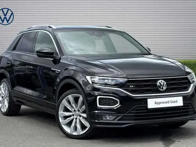 Used VW T-Roc R-line 150 HP (110 kW) 2019 Black SUV