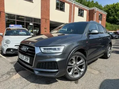 Begagnad Audi Q3 S-line plus 180 HK (132 kW) 2017 Grå SUV