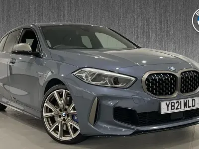 Used BMW M135 Shadowline 302 HP (222 kW) 2021 Grey Hatchback
