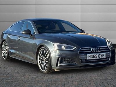Used Audi A5 S-Line 150 HP (110 kW) 2020 Manhattan grey Coupe
