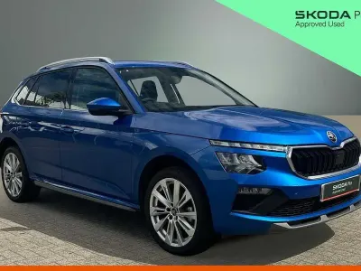 Used Skoda Kamiq SE L 116 HP (85 kW) 2025 Race blue SUV