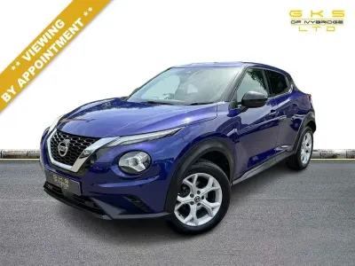 Used Nissan Juke N-Connecta 114 HP (83 kW) 2021 Blue SUV