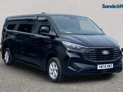 Used Ford Transit Custom Limited 136 HP (100 kW) 2024 Black Van