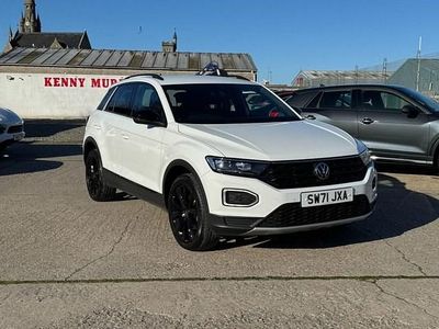 Usado VW T-Roc Black Edition 110 HP (80 kW) 2022 Branco SUV