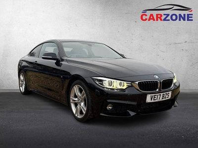 Black Used 2017 BMW 420 M Sport Coupe | £14,700 (Fair price)