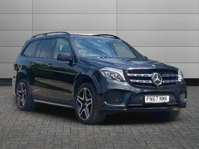 Used Mercedes GLS350 AMG line 254 HP (186 kW) 2017 Black SUV
