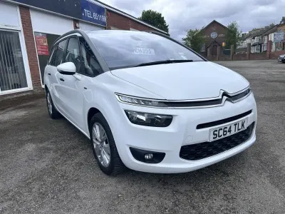 Używany Citroën Grand C4 Picasso Exclusive 115 KM (84 kW) 2015 Biały Minivan