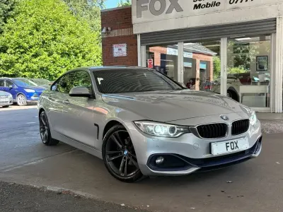 Used BMW 418 Sport Line 143 HP (105 kW) 2014 Silver Coupe