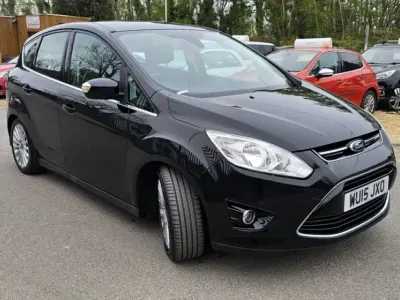 Used Ford C-MAX Titanium 115 HP (84 kW) 2015 Black MPV