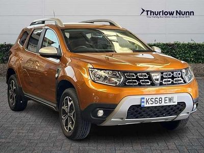 Used Dacia Duster Prestige 115 HP (84 kW) 2018 Orange SUV
