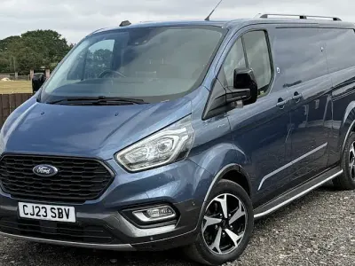Used Ford Transit Custom Active 170 HP (125 kW) 2023 Blue Van