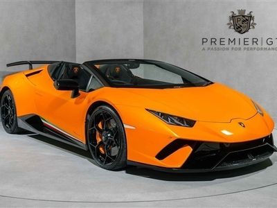 used Lamborghini Huracán LP 640 4 PERFORMANTE SPYDER. FSH LAMBO. CENTRE LOCK WHEELS.