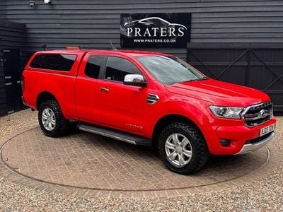 Begagnad Ford Ranger Limited 170 HK (125 kW) 2022 Röd Pickup