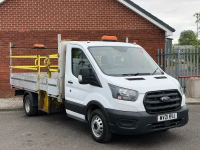 Used Ford Transit 130 HP (95 kW) 2021 White Van