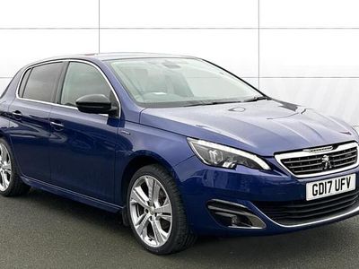 Blue Used 2017 Peugeot 308 GT-line Hatchback | £7,017 (Fair price)
