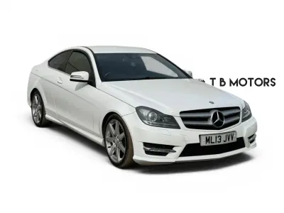 Used Mercedes C220 AMG 2013 White Coupe