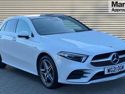 White Used 2021 Mercedes A250 AMG Line Premium Plus | £19,950 (Fair price)