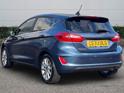 Używany Ford Fiesta Titanium 2020 Niebieski Hatchback