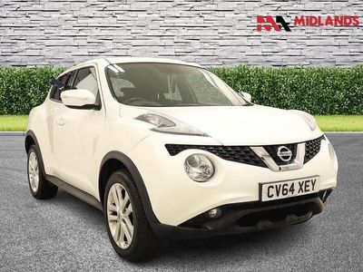 Used Nissan Juke Acenta Premium 115 HP (84 kW) 2014 White SUV