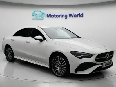 Used Mercedes CLA250e AMG Line Premium 2024 White Coupe