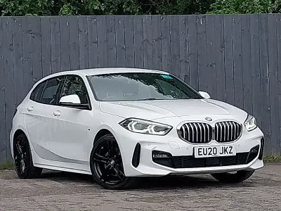 Used BMW 118 M Sport 140 HP (102 kW) 2020 White Hatchback