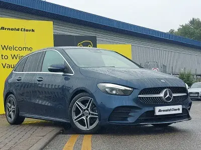 Used Mercedes B180 AMG Line Premium 136 HP (100 kW) 2020 Blue Hatchback