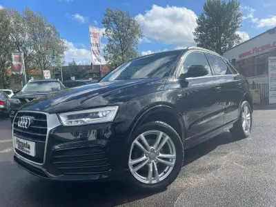Używany Audi Q3 S-Line 150 KM (110 kW) 2015 Czarny SUV