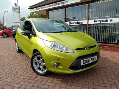 Used Ford Fiesta Titanium 96 HP (70 kW) 2010 Green Hatchback
