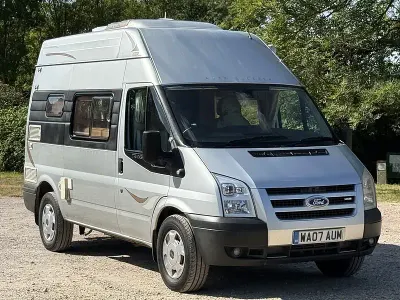 Used Ford Transit 140 HP (102 kW) 2007 Silver Van