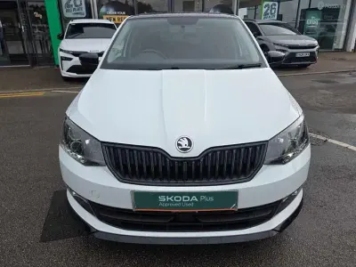 Used Skoda Fabia Monte Carlo 2018 White Hatchback