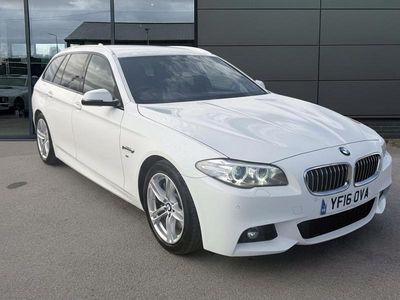 Used BMW 525 M Sport 215 HP (158 kW) 2016 White Estate